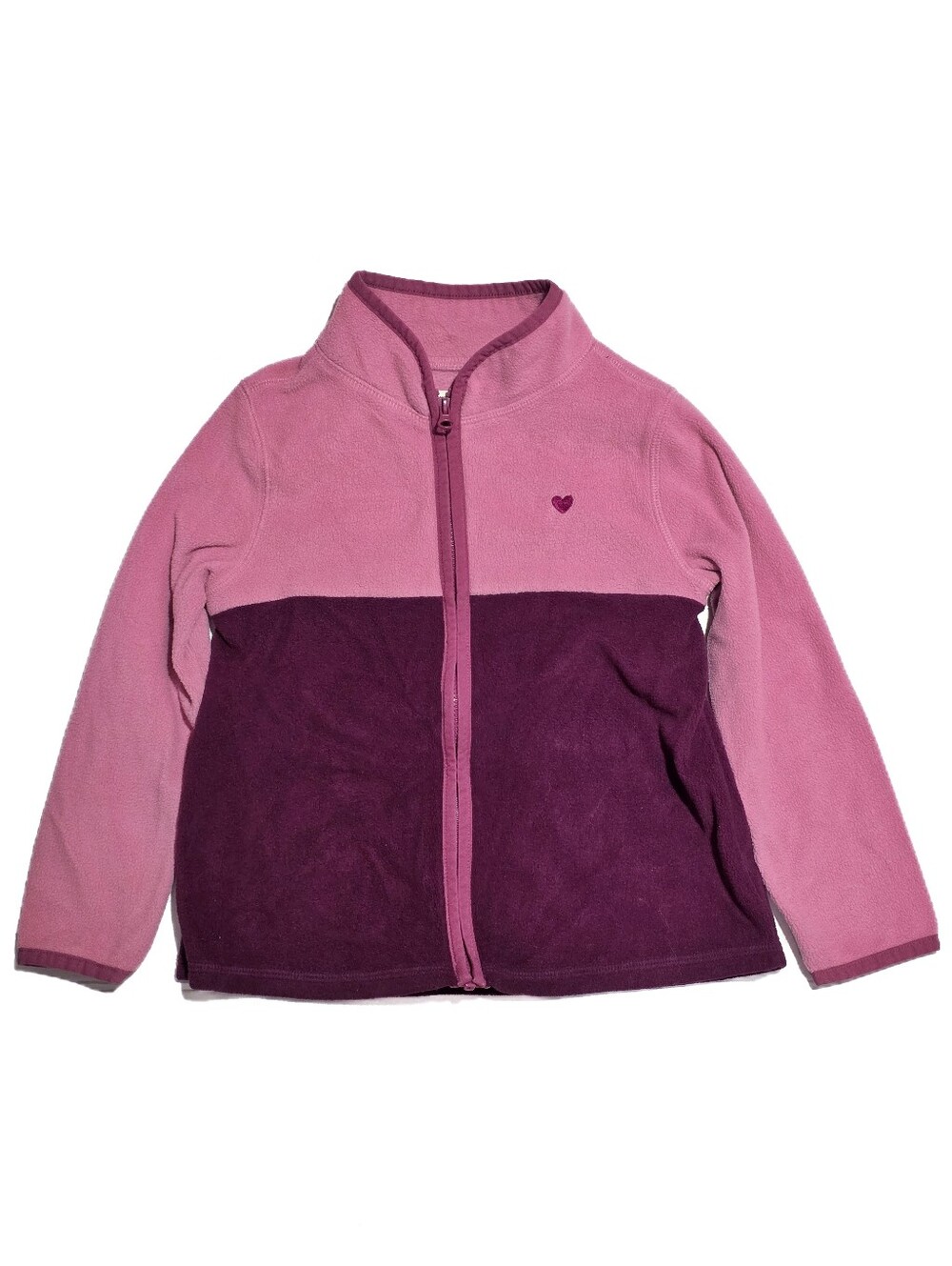 Carter's Toddler Girls' Pink Fleece Jacket - Zip Front US4T